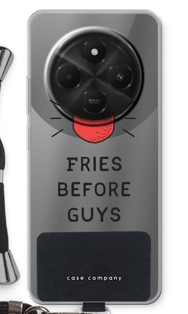 Fries before guys