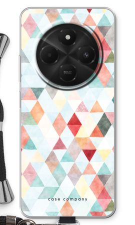 Pastellfarbene Dreiecke