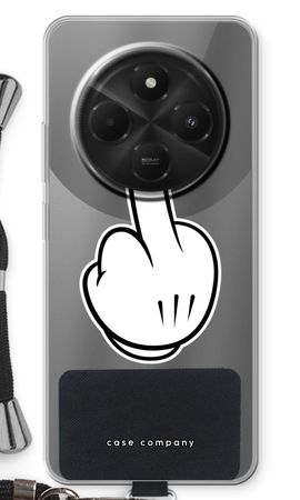 Middle finger black