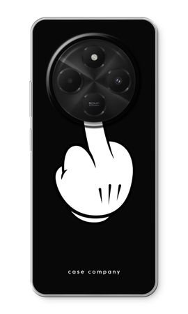 Middle finger black