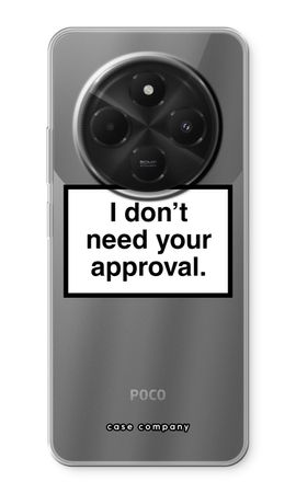 Don't need approval