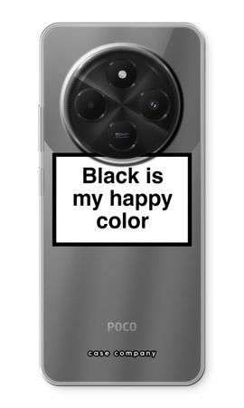 Black is my happy color