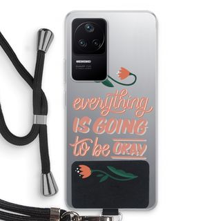 Optimistic flower girl