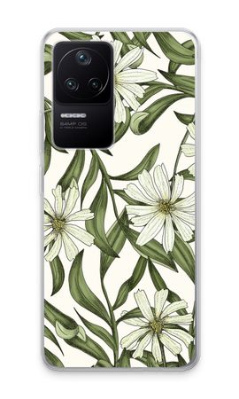 White flower pattern