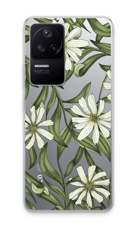 White flower pattern