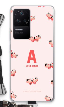 Rosy Butterflies Monogram