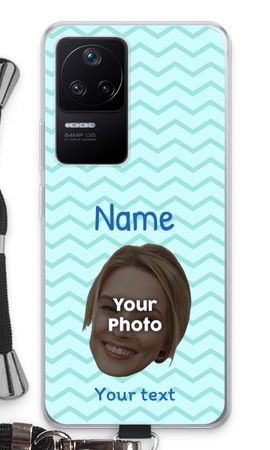 Personalized Face - Stripes Pattern