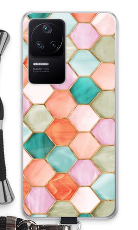 Hexagons in stained glass