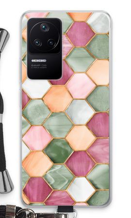 Hexagons in stained glass