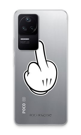 Middle finger white