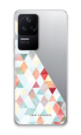 Coloured triangles pastel