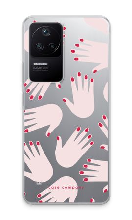 Hands pink