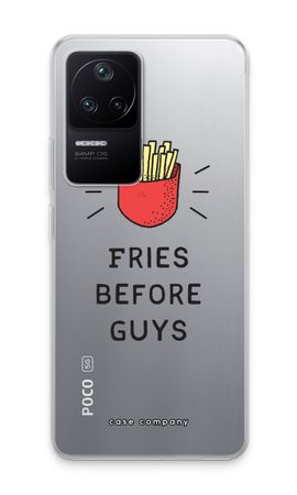 Fries before guys