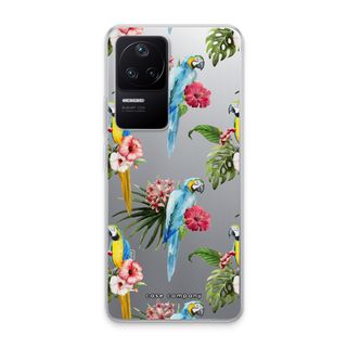 Färgglada papegojor