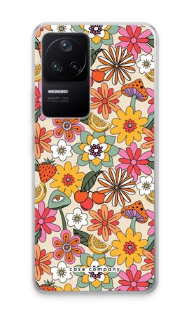 Retro Flowers N°2 - Yellow