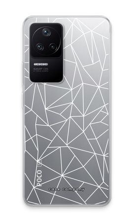 Geometric lines white