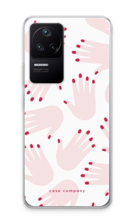 Hands pink