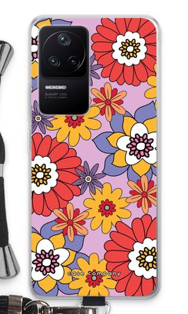 Retro Flowers - Purple