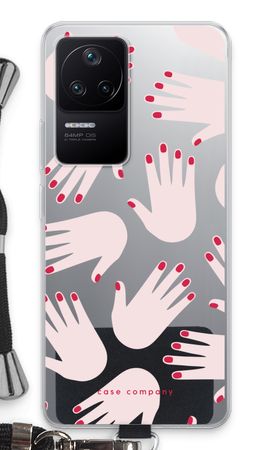 Hands pink