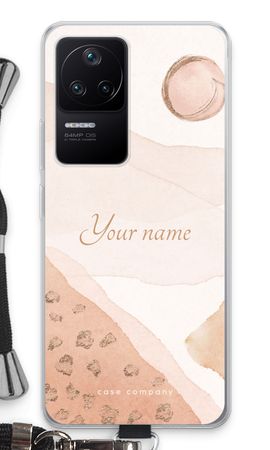 Gold Spots Namecase - Blush