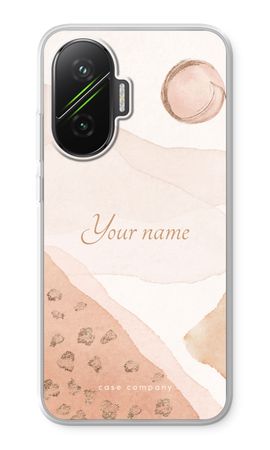 Gold Spots Namecase - Blush