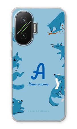 Playful Dogs Monogram