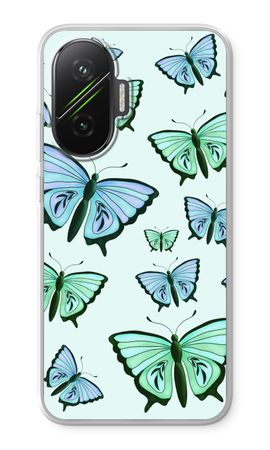 Blue & Green Butterflies