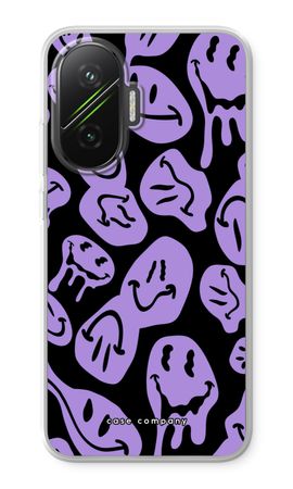 Melting Smiley - Purple