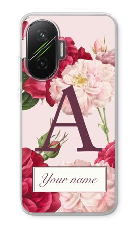 Spring florals pink roses