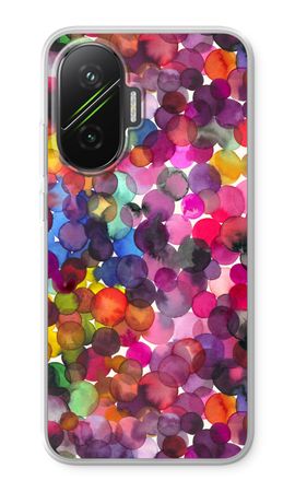 Overlapped Watercolor Dots