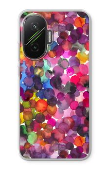 Overlapped Watercolor Dots