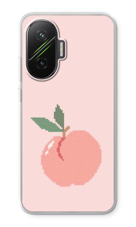Stitched Peach