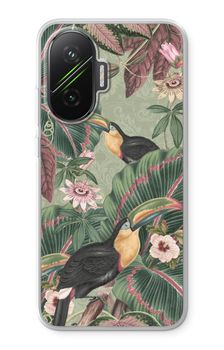 Tropical jungle toucan