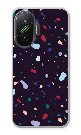 Dark Rounded Terrazzo