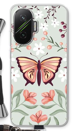 Butterfly in a floral world