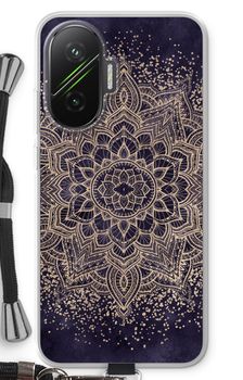 Goldenes Boho-Mandala