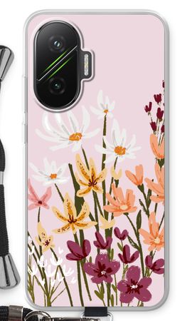 Painted wildflowers