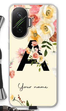 Flirty Flowers Monogram