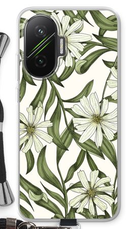 White flower pattern