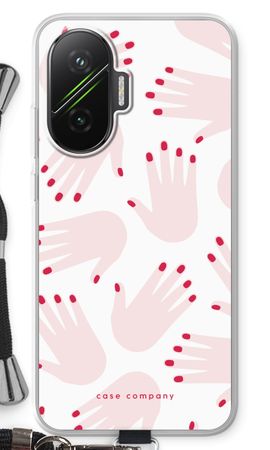 Hands pink