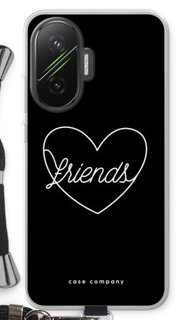 Friends heart black