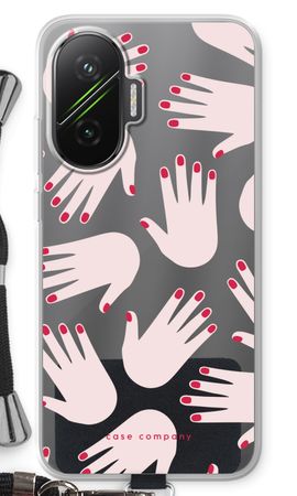 Hands pink