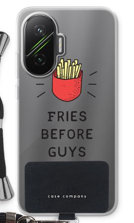 Fries before guys