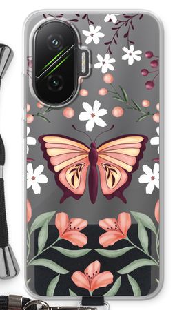 Butterfly in a floral world