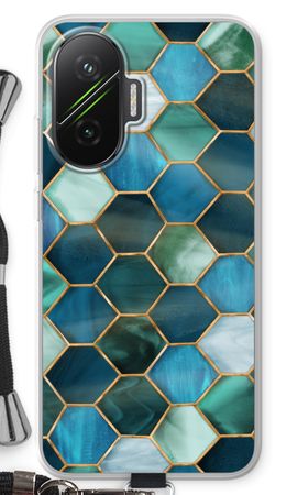 Hexagons in stained glass