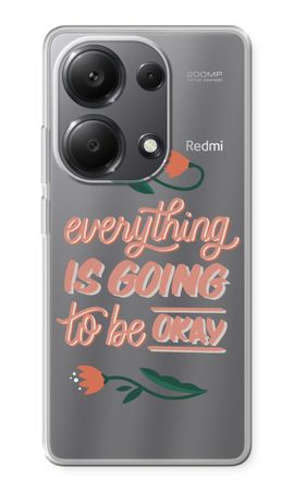 Optimistic flower girl