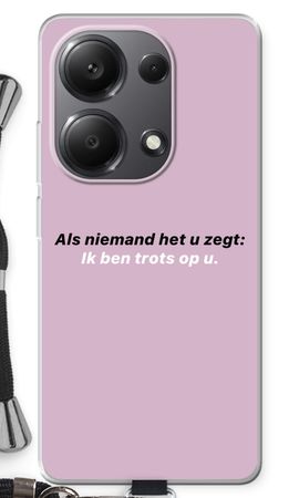 Ik ben trots op u