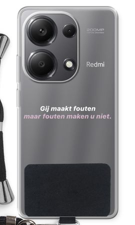 Fouten maken u niet