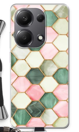 Hexagons in stained glass