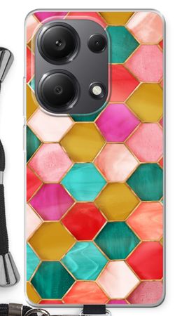 Hexagons in stained glass